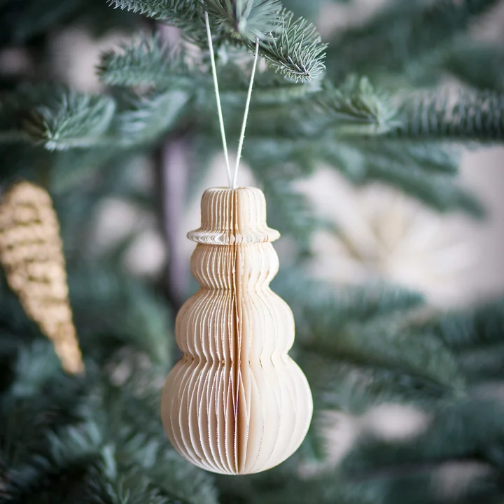 Bloomingville - Felip ornement de Noël, blanc
