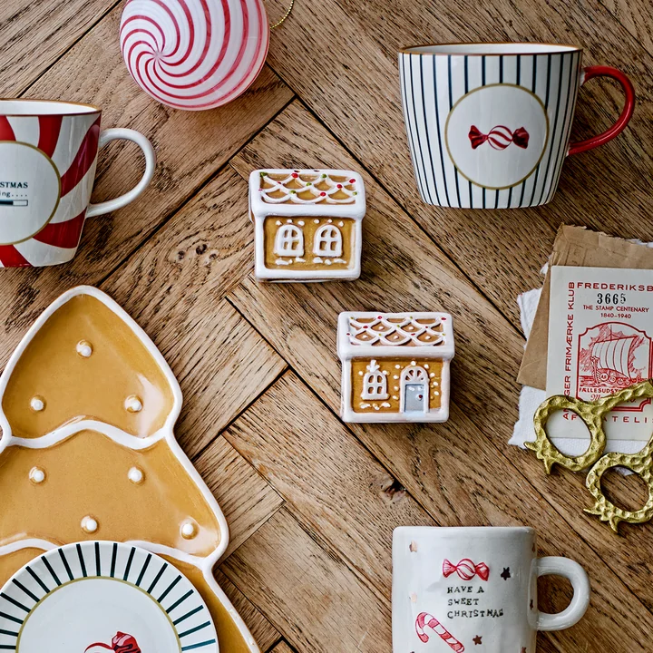 Bloomingville - Ginnie salière et poivrière, marron (lot de 2)