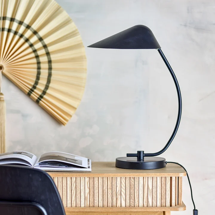 Bloomingville - Nisella Lampe de table, noir