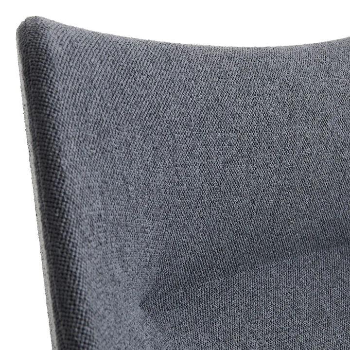 HAY - O2 Fauteuil lounge, noir / gris (Lift)