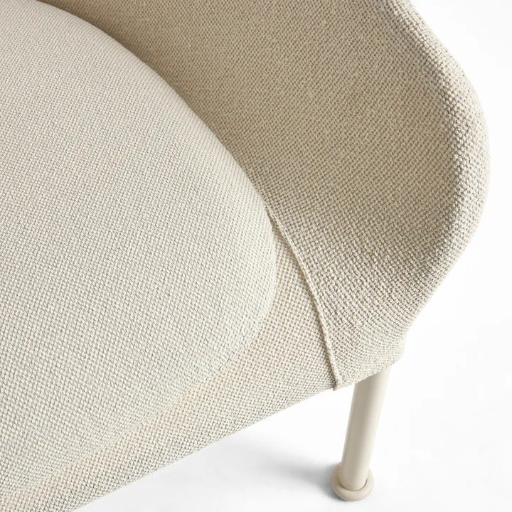 HAY - O2 Fauteuil lounge, eggshell / cream (Lift)