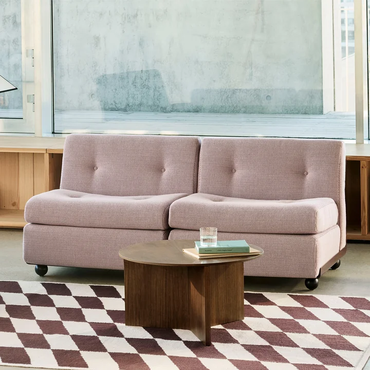 HAY - Amanta Canapé 2 places, burgundy red / rouge ( HAY Yuma 1851)