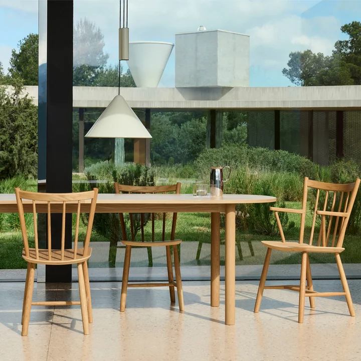 HAY - Annex Table de salle à manger allongée, Compass Suspension réglable en hauteur