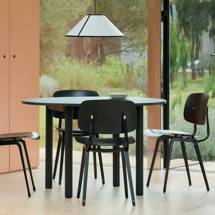 HAY - Annex Table de salle à manger, gris foncé / charcoal