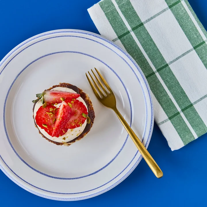 Nicolas Vahé - Cake Fourchette à gâteau, antikgold-finish (set de 4)