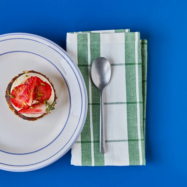 Nicolas Vahé - Spoon Cuillère à thé, finition argent antique (lot de 4)