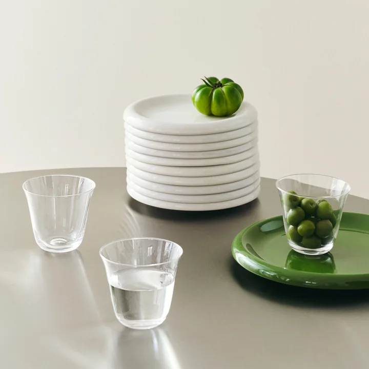 HAY - Curve Verre Tumbler, small, transparent