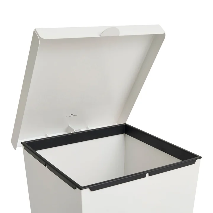 HAY - Loop Poubelle, 26L, blanc