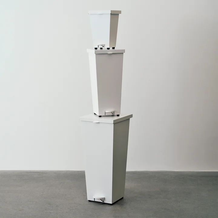 HAY - Loop Poubelle, blanc