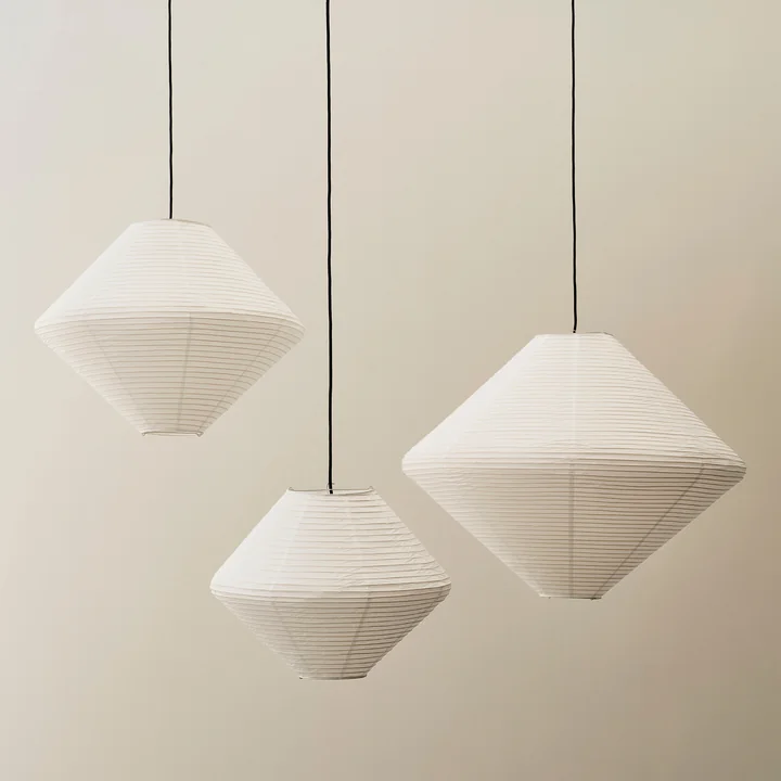 HAY - Paper Shade Diamond Abat-jour, classic white