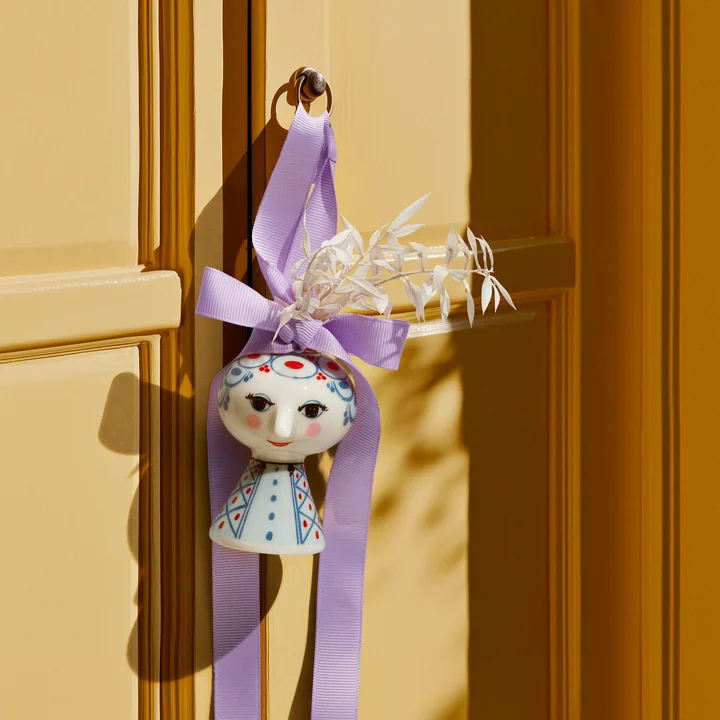 Bjørn Wiinblad - Eva Ornement de Noël, bleu (2025)