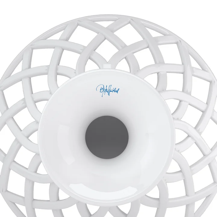 Bjørn Wiinblad - Dora Coupe à fruits sur pied, Ø 25 cm, bleu