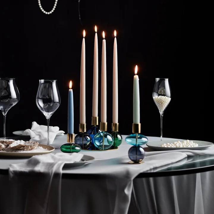 Holmegaard - Bubble bougeoir