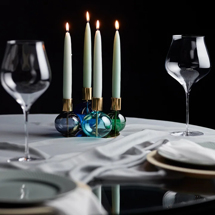 Holmegaard - Bubble bougeoir