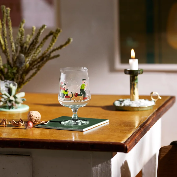 Holmegaard - Mikkeller Verre à bière universel de Noël 2025, 40 cl