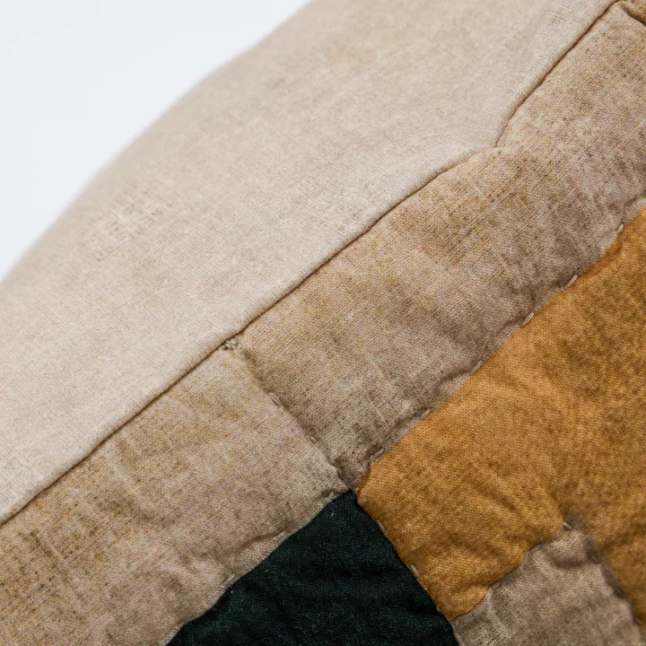 House Doctor - Block Taie d'oreiller, 50 x 50 cm, multicolore