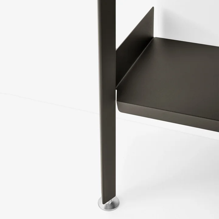 & Tradition - Rombe IF1 Étagère, anthracite / étagères anthracite