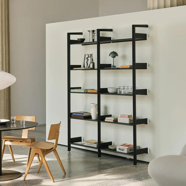 & Tradition - Rombe Configuration A IF1 & IF4 Étagère, anthracite / étagères anthracite
