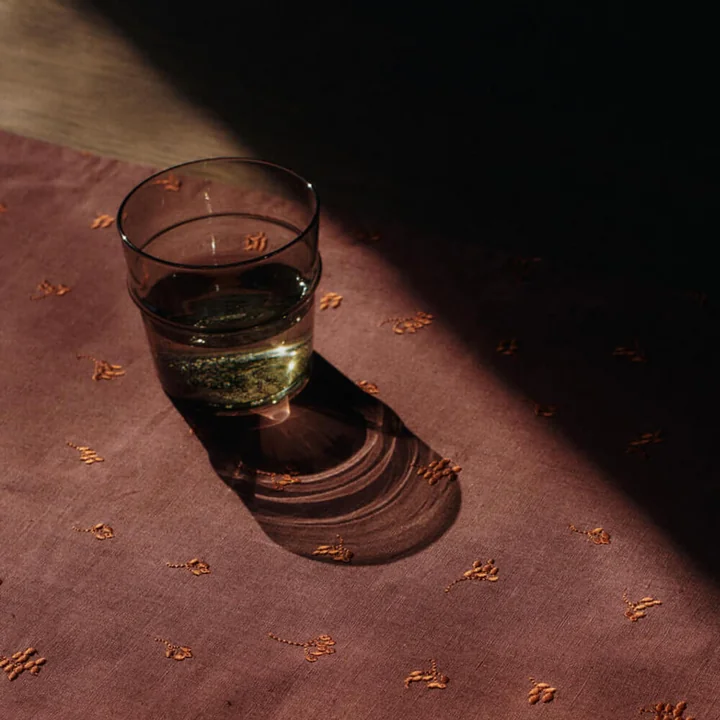 Ferm Living - Verre Boya Low, 30 cl, gris fumé