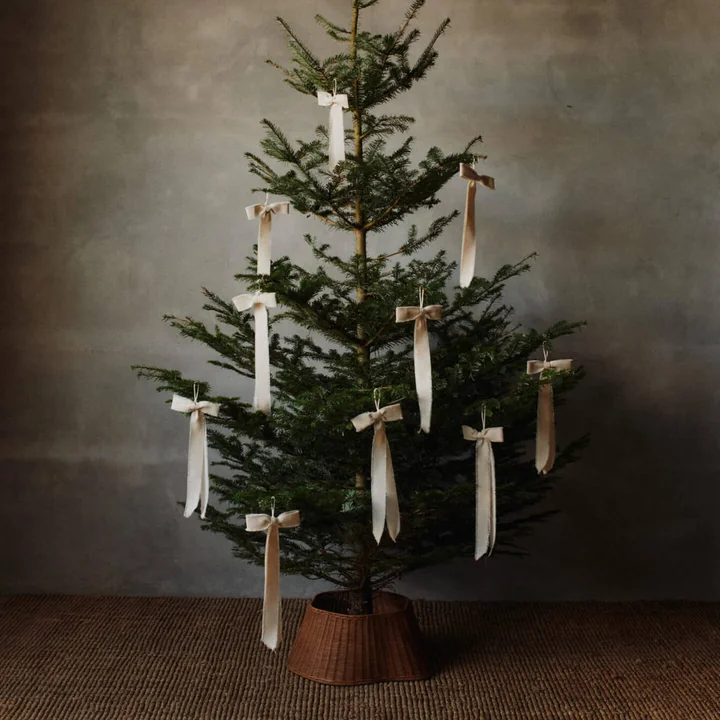 Ferm Living - Braided Bordure de sapin de Noël, naturel