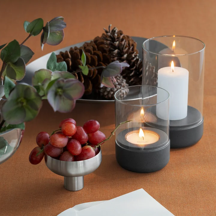 Blomus - Calma Photophores, transparent / magnet