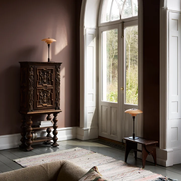 Louis Poulsen - PH 3/2 lampe de table, dusty terracotta (édition limitée 2025)