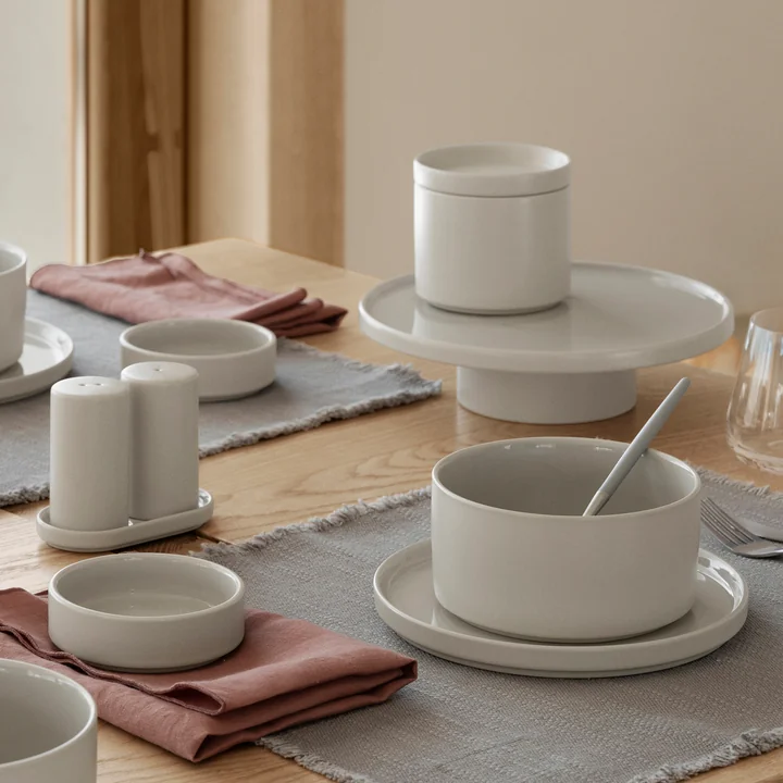 Blomus - Pilar plat à tarte S, moonbeam