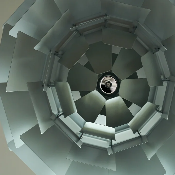 Louis Poulsen - PH Artichoke, dusty green / chromé