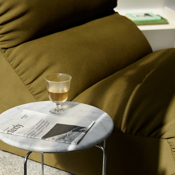 & Tradition - Hi Lo AV54 module unique, fauteuil, vert (tissu Kvadrat Mylla 0971)