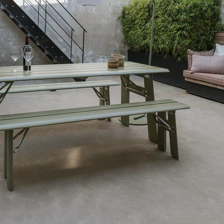 Zuiver - Avenue Ensemble de jardin, desert sage (3 pièces)