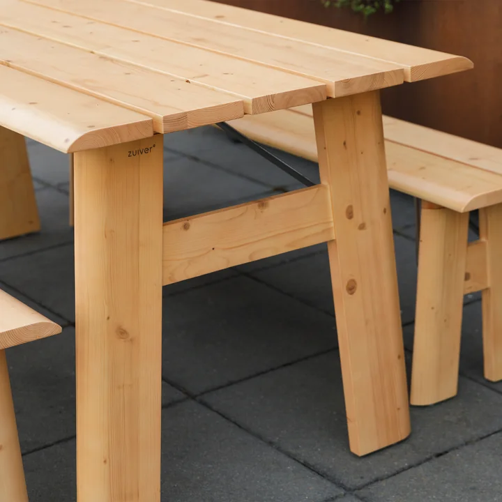 Zuiver - Avenue Ensemble de jardin, nature (3 pièces)