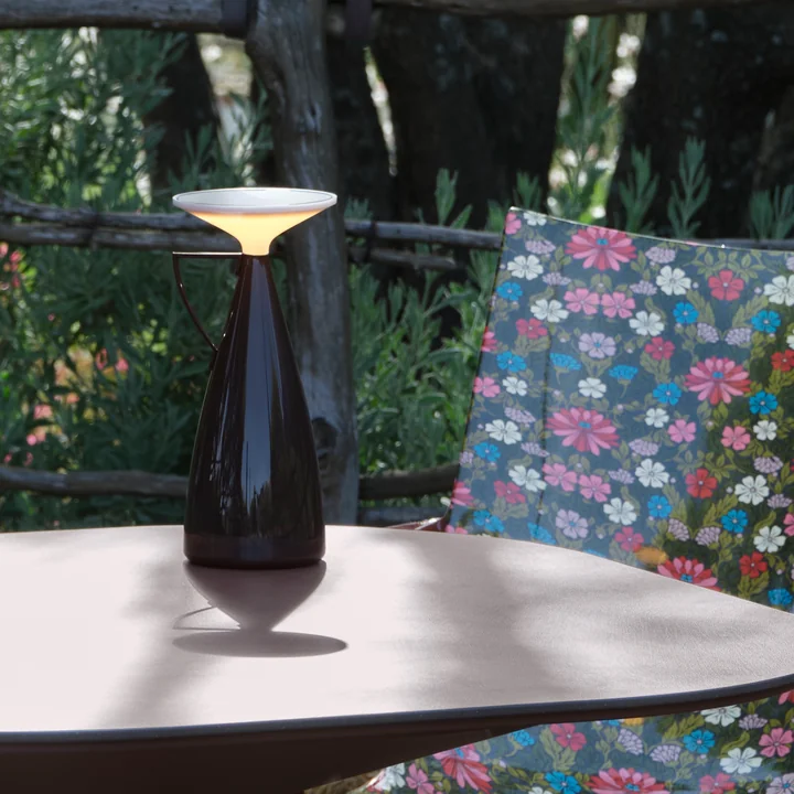 Kartell - Camomille Lampe à accu (LED), rouge bordeaux