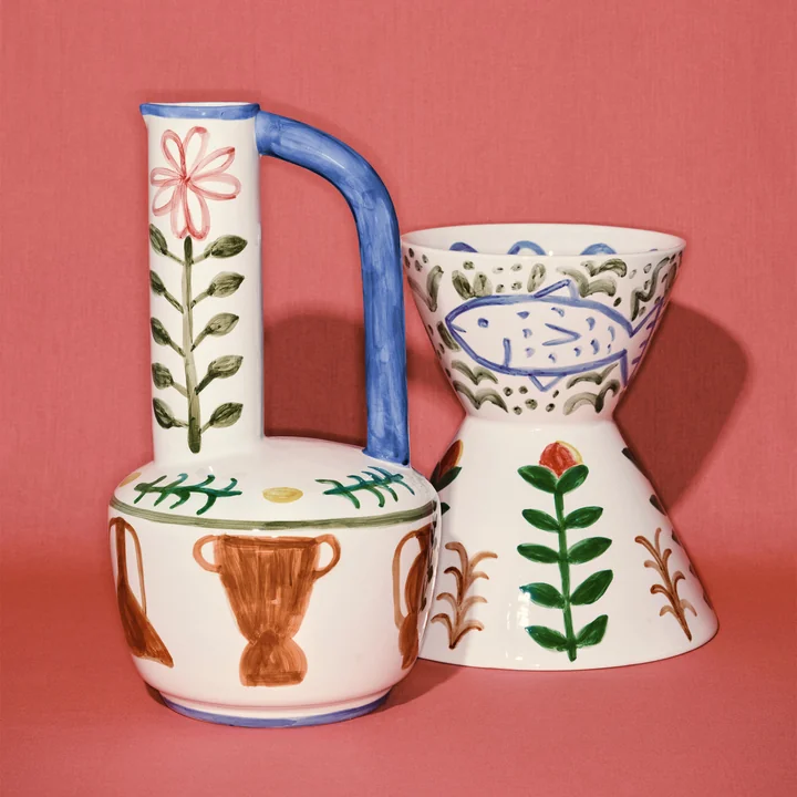 Serax - Santiago de Borja Bijao et Aquaje Vase, mix