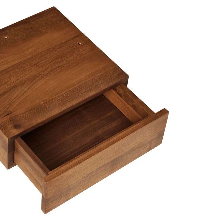 Ferm Living - Feve Table de salle à manger, 160 x 86 cm, noyer