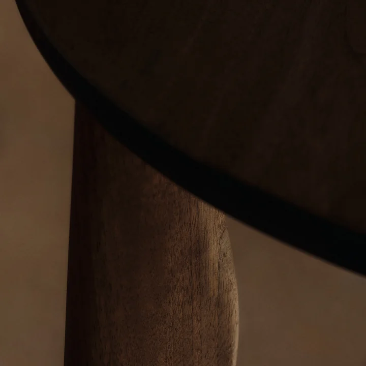 Ferm Living - Feve Table de salle à manger, 160 x 86 cm, noyer