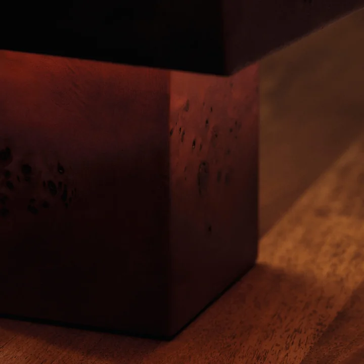 Ferm Living - Burl Lampe de table, teinté foncé