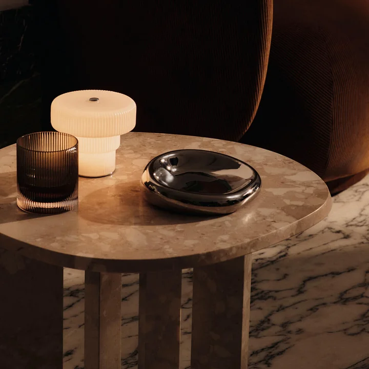 Ferm Living - Bellure bol, Ø 17 cm, argent