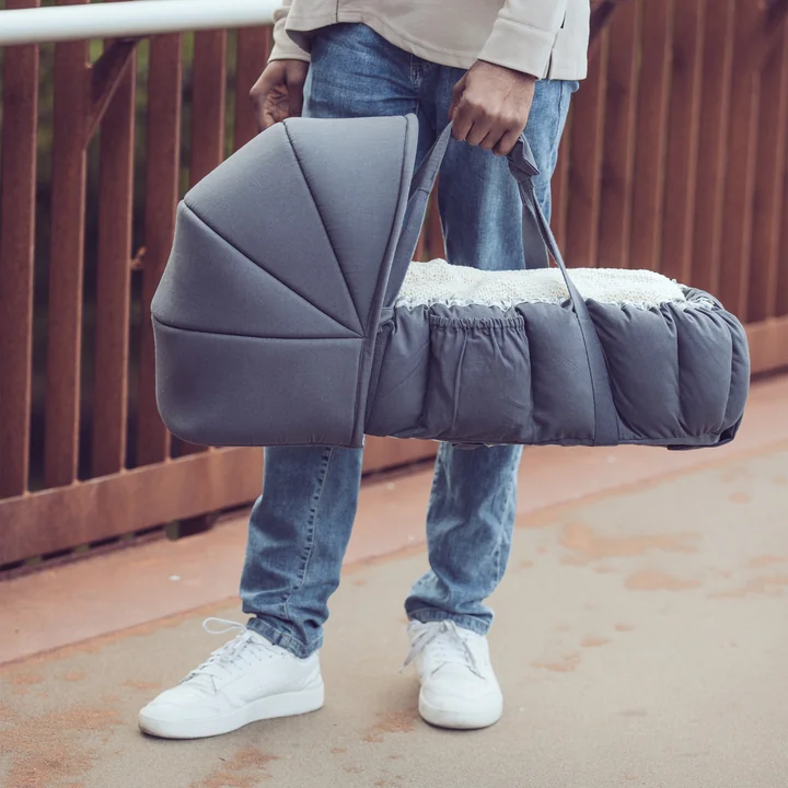 Sebra - capote pour nid d'ange 3 en 1, blue olive