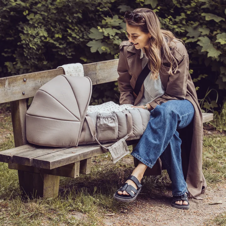 Sebra - Capote pour nid d'ange 3 en 1, jetty beige