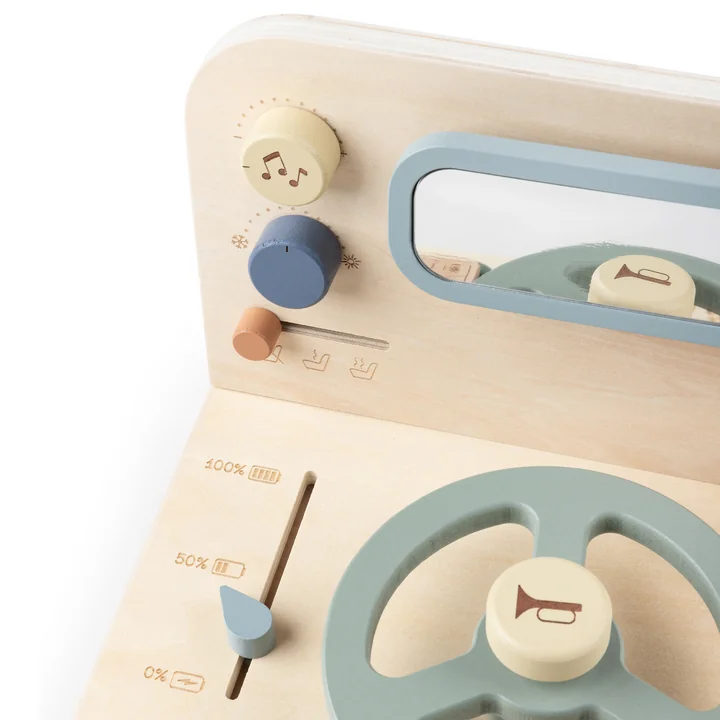 Sebra - Tableau d'activités voiture, multicolore