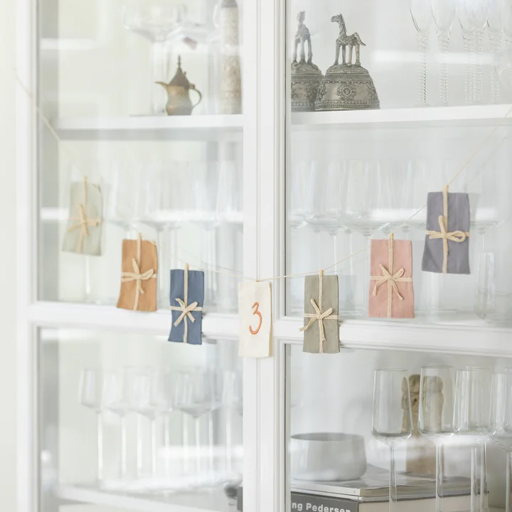 Sebra - Drapeau d'anniversaire fanion, chiffres 0-9, multicolore