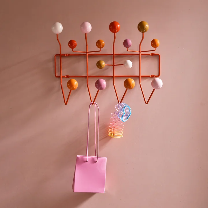 Vitra - Hang it all Vestiaire, chaud / rouge