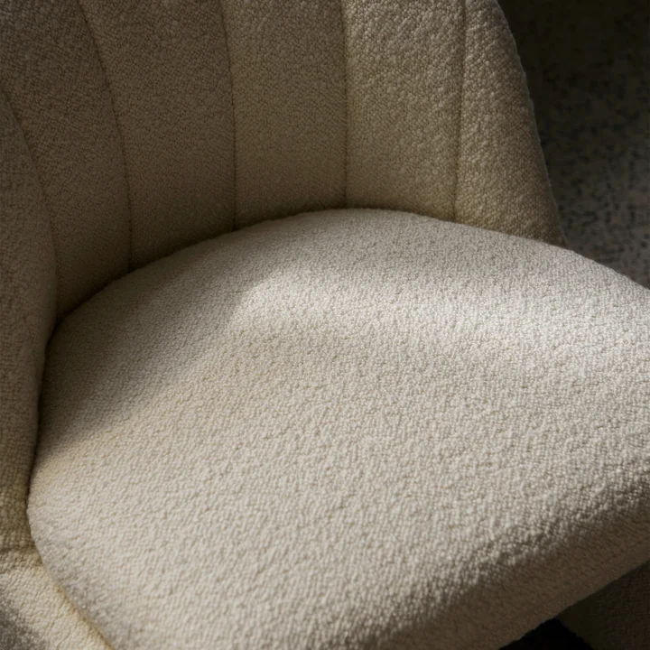 & Tradition - Loafer SC106 Dining Chair, lana (Tissu Nevotex Barnum 24)