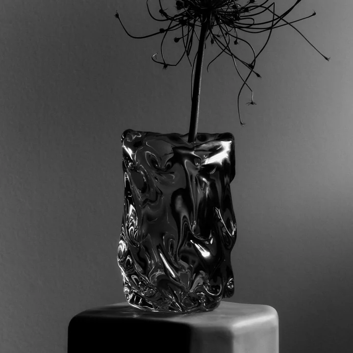 Ferm Living - Vase Virelle, H 24 cm, clair