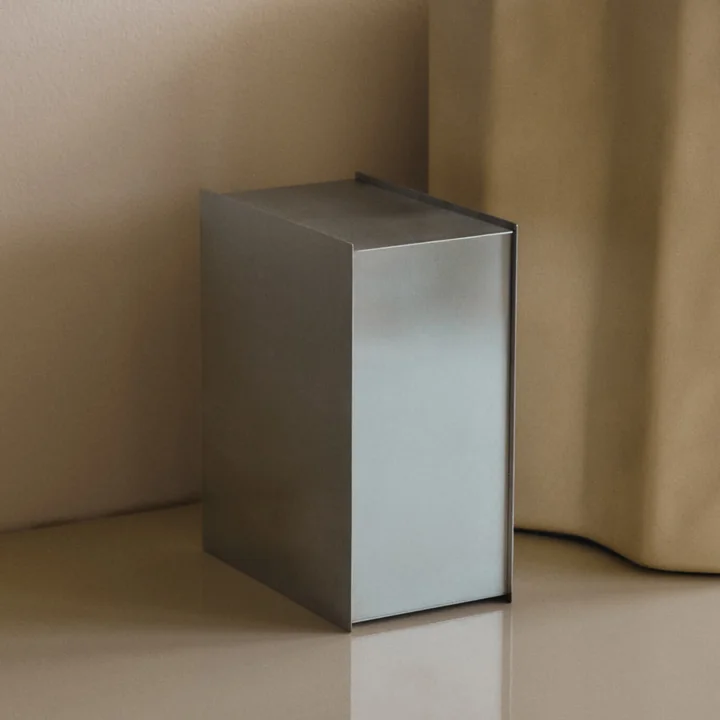 Ferm Living - Poubelle Sama, acier inoxydable