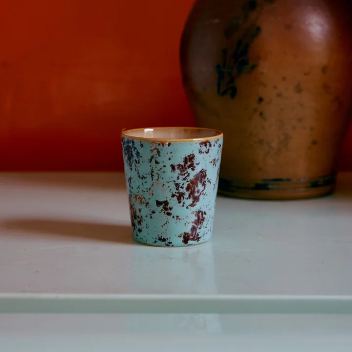 HKliving - 70's Tasse à café, 230 ml, patina