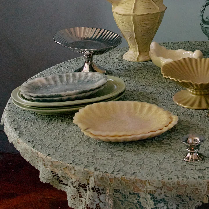 HKliving - New Classics Plateaux en résine, 29 x 21,5 cm