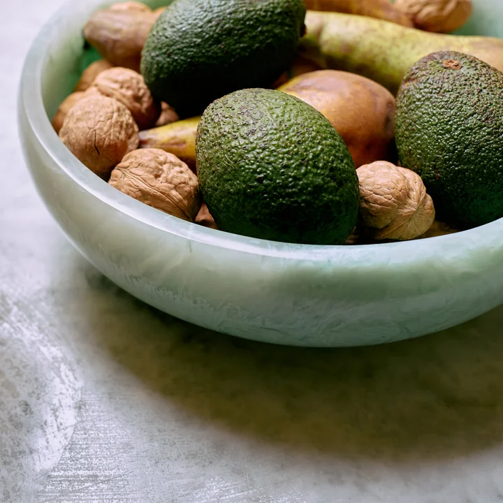 HKliving - Saladier, Ø 26,5 x H 7,5 cm, mint