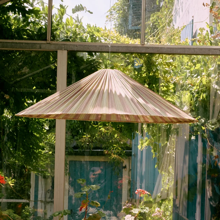 HKliving - Plisse Lampe suspendue, verdura