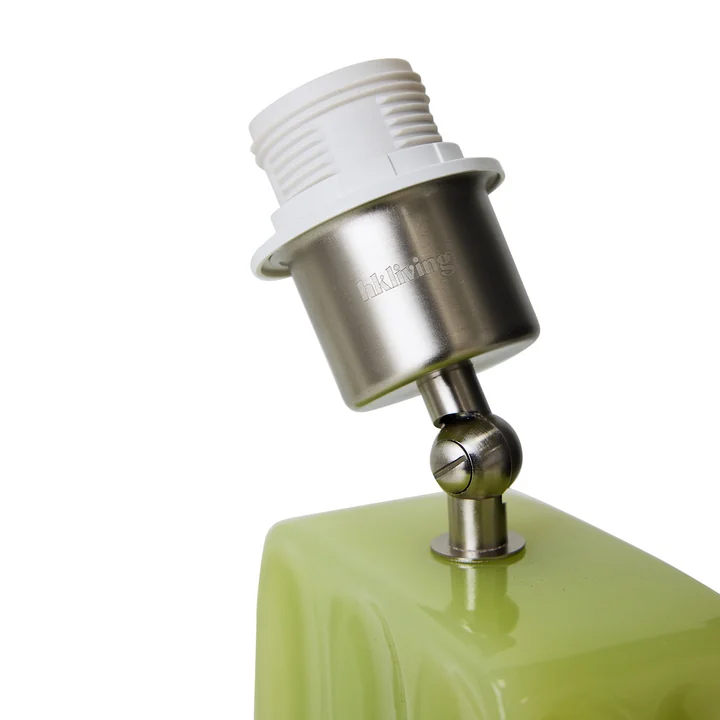 HKliving - Column Pied de lampe de table, lime